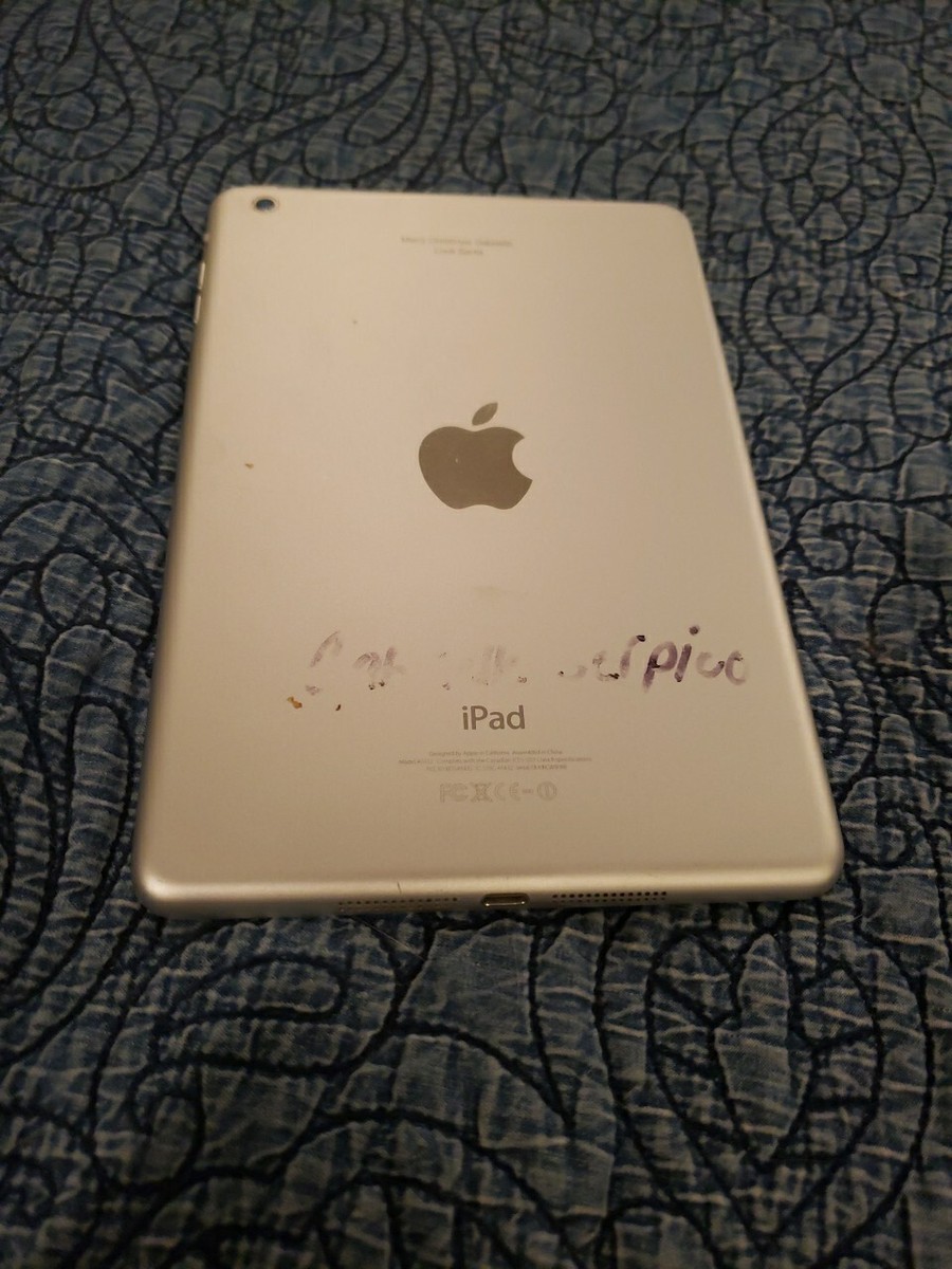 IPad Mini Modèle A1432 - Écran Cassé - Pour Pièces Ou Réparation - Numéro Série DMPNN981FP84