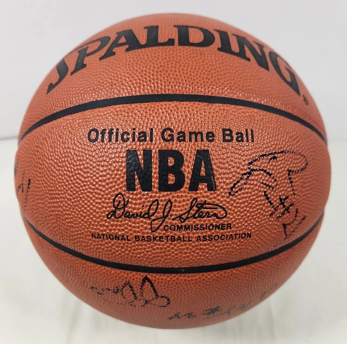 Spalding David J Stern NBA Official Game Ball Grain Leather