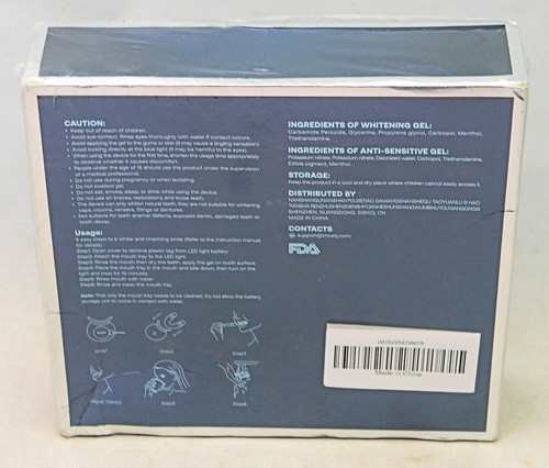 kit sbiancamento denti con luce acceleratore led - Foto 4 di 5