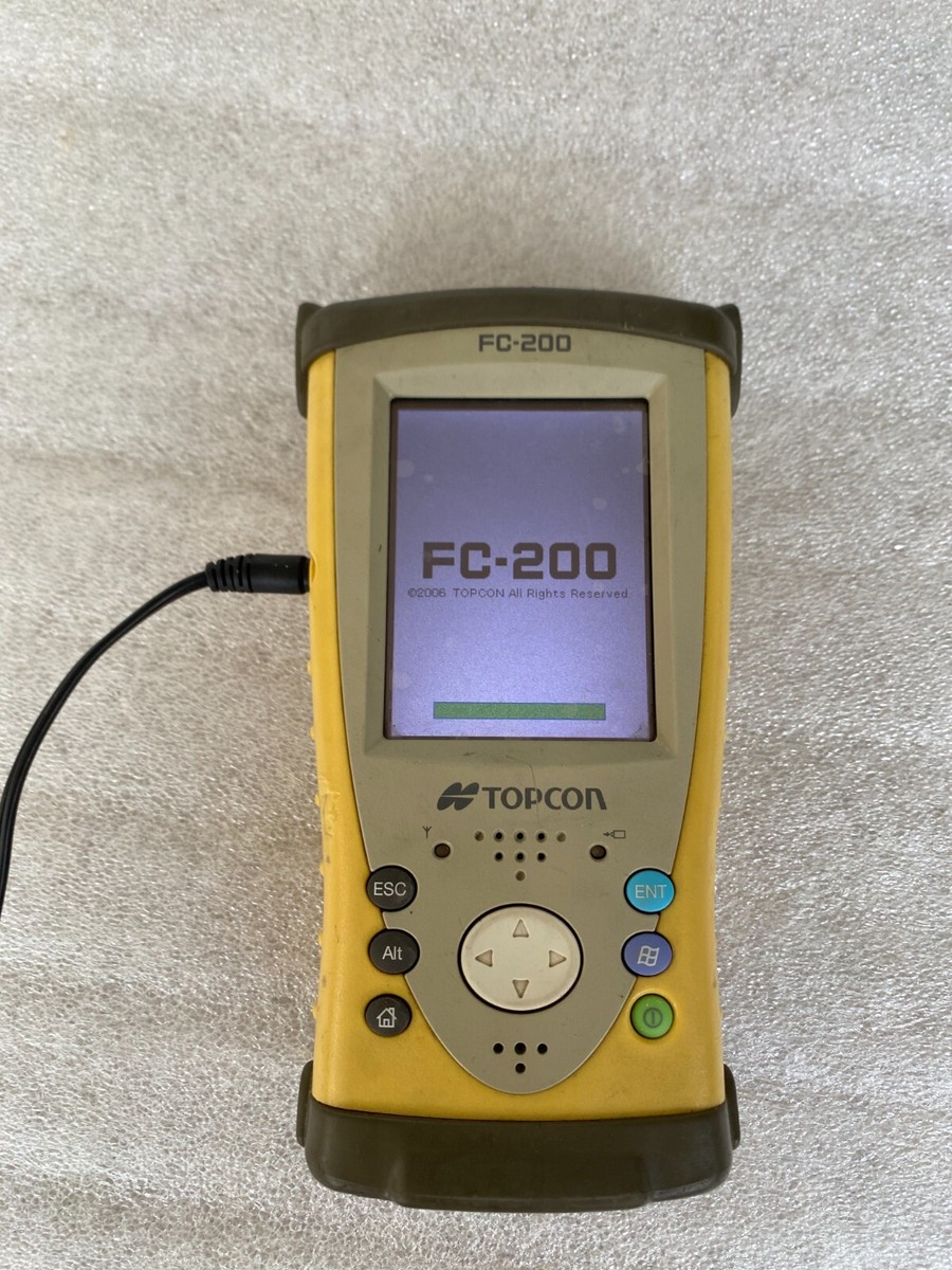 Topcon FC-200 Field Controller Data Collector | eBay Topcon FC-200 Field Controller Data Collector | eBay