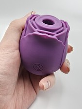 Rose Sex Toy, Vibrators for Women, Tongue Licking G Spot Vibrator Wand