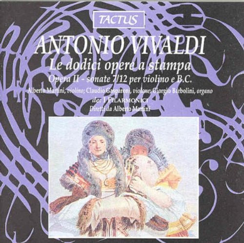 7024790 Audio Cd Antonio Vivaldi - Le Dodici Opere A Stampa: Opera II
