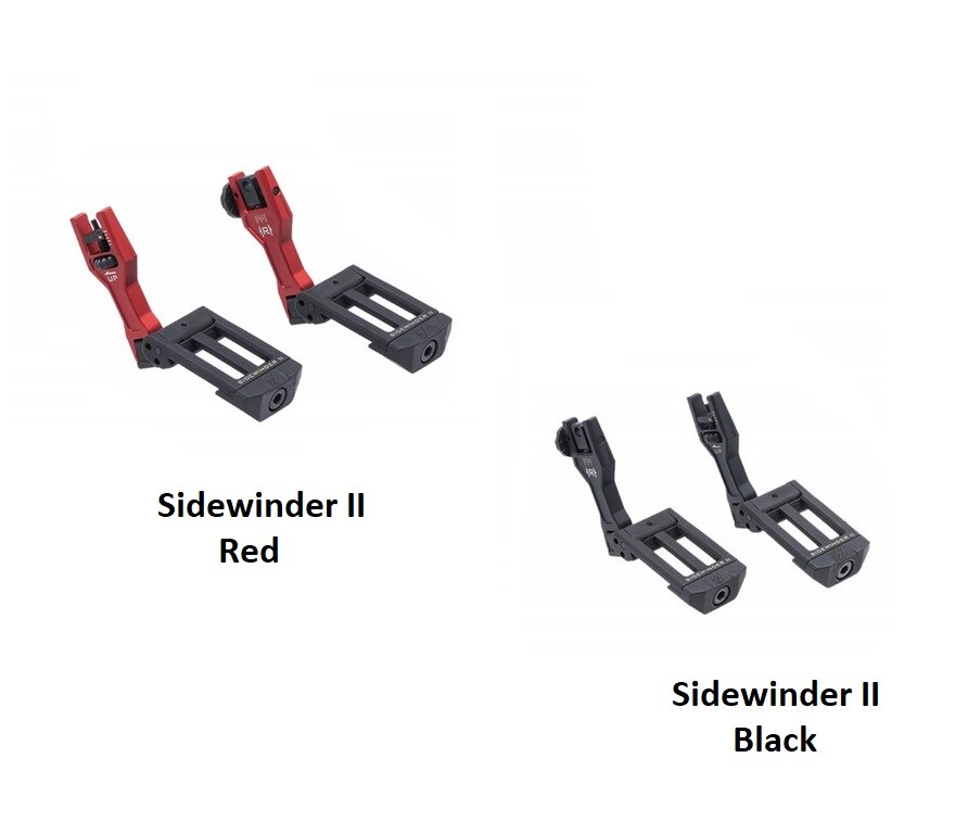 S IDEWINDER COMPACTⅡ Strike Industries SIDEWINDER II V2 BUIS Sight set 45 degree Offset