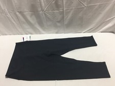 M1337 CHAMPION Sport Soft Touch Eco Cropped Leggings Black Womens Size Large