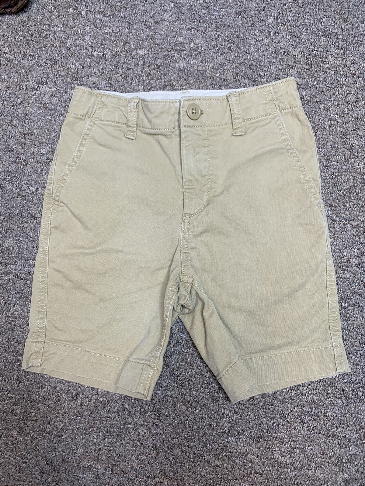 GAP Kids Khaki Shorts Boys Size 6 Adjustable Waist 538812-05