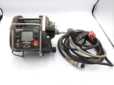 ミヤマエ MiyaEpoch COMMAND X-4NP 12V MIYAMAE MIYA EPOCH COMMAND CX 4 NP 12V X4 ELECTRIC REEL USED