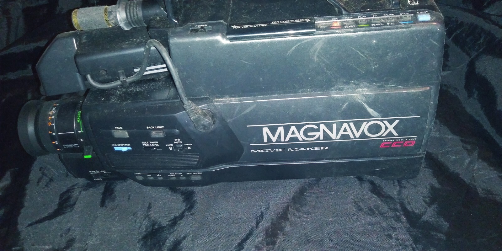 Magnavox Camcorder VHS HQ CCD Model {Blank Tape Included} With Carry