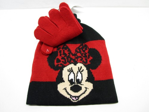 Minnie Mouse Hat And Gloves Set-NEW WITH TAGS - Picture 3 of 4