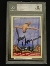 2011 UD Goodwin Champions #22 Greg Louganis HAND SIGNED BAS AUTHENTIC AUTO