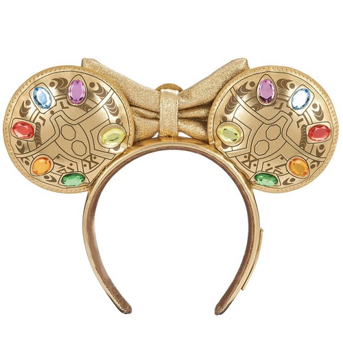 Disney Maven 🏰 NWT INFINITY STONES Mickey Ears Loungefly Disney Parks Marvel - Afbeelding 5 van 7