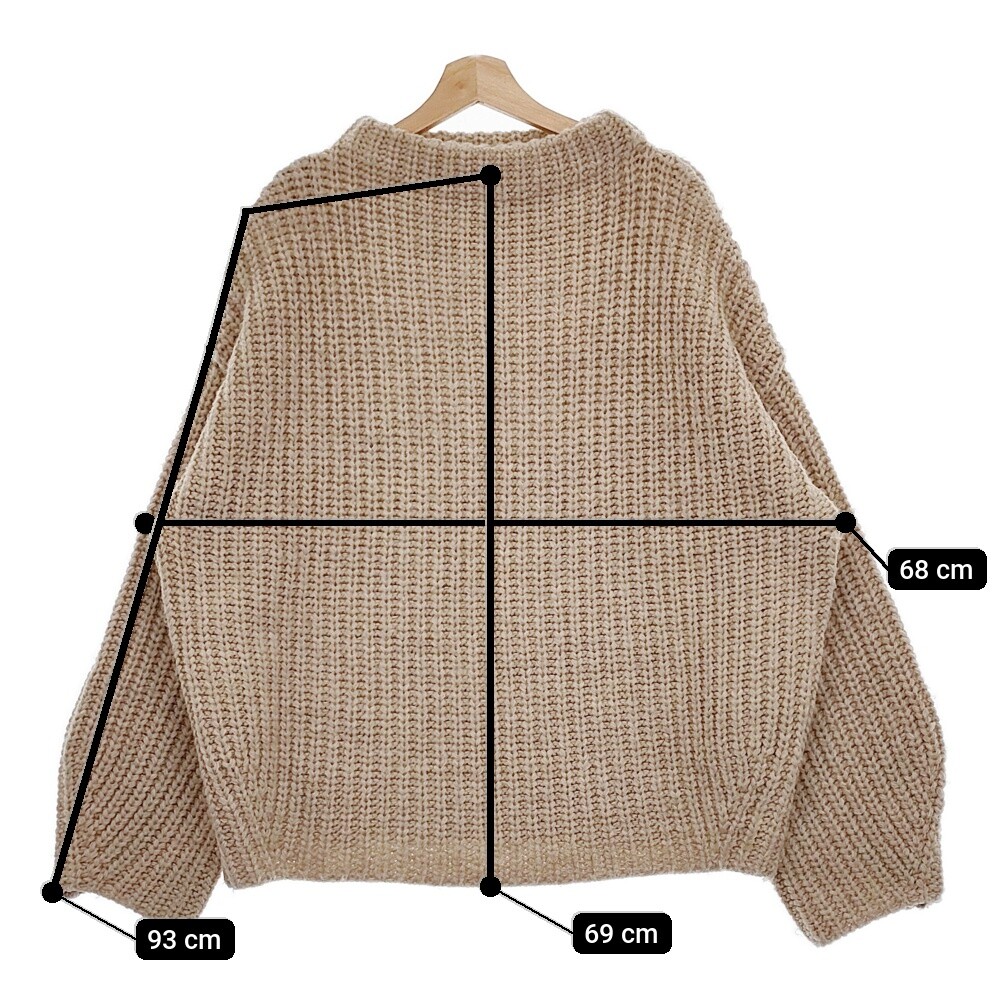 TODAYFUL 11920532 Oversize Braid Knit Oversize braid knit Sweater 