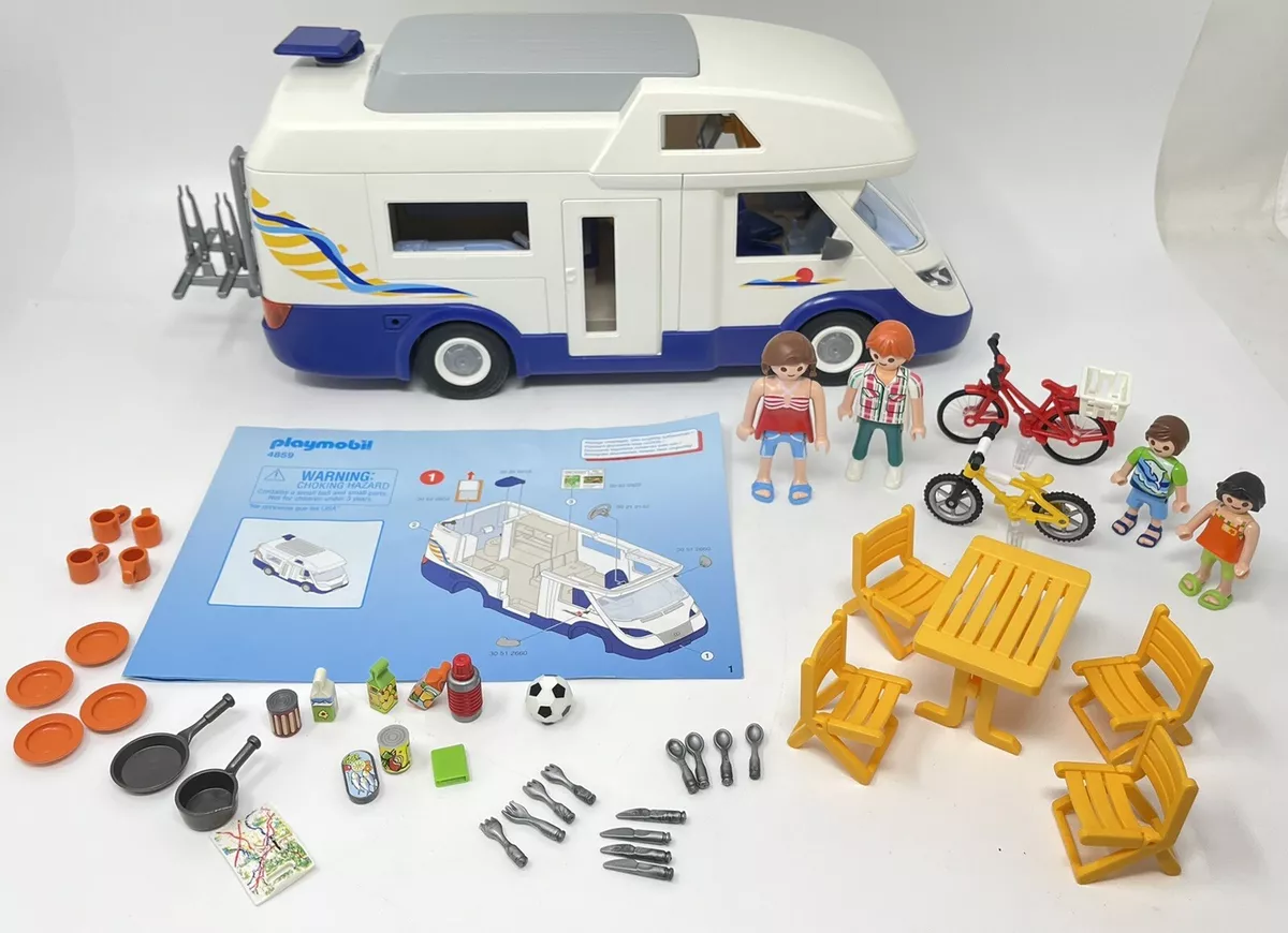 PLAYMOBIL Family Camper Vehicle Playset