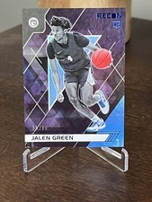 2021 Panini Chronicles Draft Picks Jalen Green #124 Recon BLUE Rookie /99 RARE !