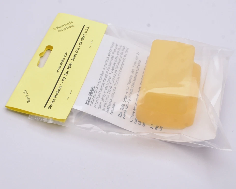 Sto-Fen Omni Color Gold OC-900GL for Nikon SB-900 Flash Units (#7961) - Image 2 of 2