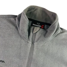 Rossignol Men's Full Zip Fleece Jacket Gray • Size XL