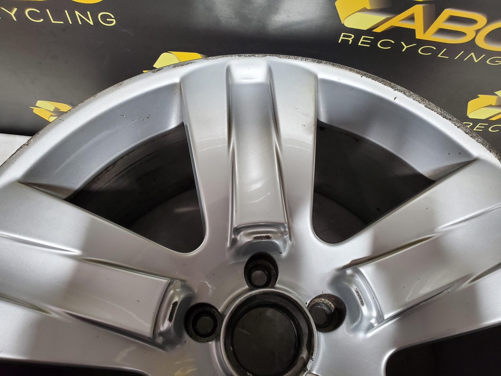 2007 Bentley Wheel 19x9 Rim 5 Spoke (3W0601025AD) BENTLEY 07 OEM (#2)