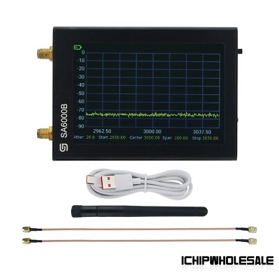SA6000B 2in1 Spectrum Analyzer Signal Generator RF Power Detector 800MHz-6GHz