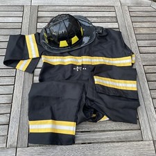 Pottery Barn Teen Kids Firefighter Halloween Costume Size 9-10 NWOT