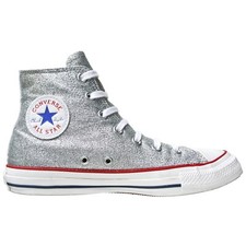 Converse EU 36 UK 3,5 Chucks Silber Glitzer Edition Chuck Taylor All Star 109740