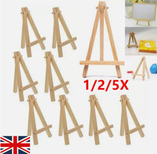 Mini Wooden Easel Table Wedding Picture Name Card Holder Display Small Stand,
