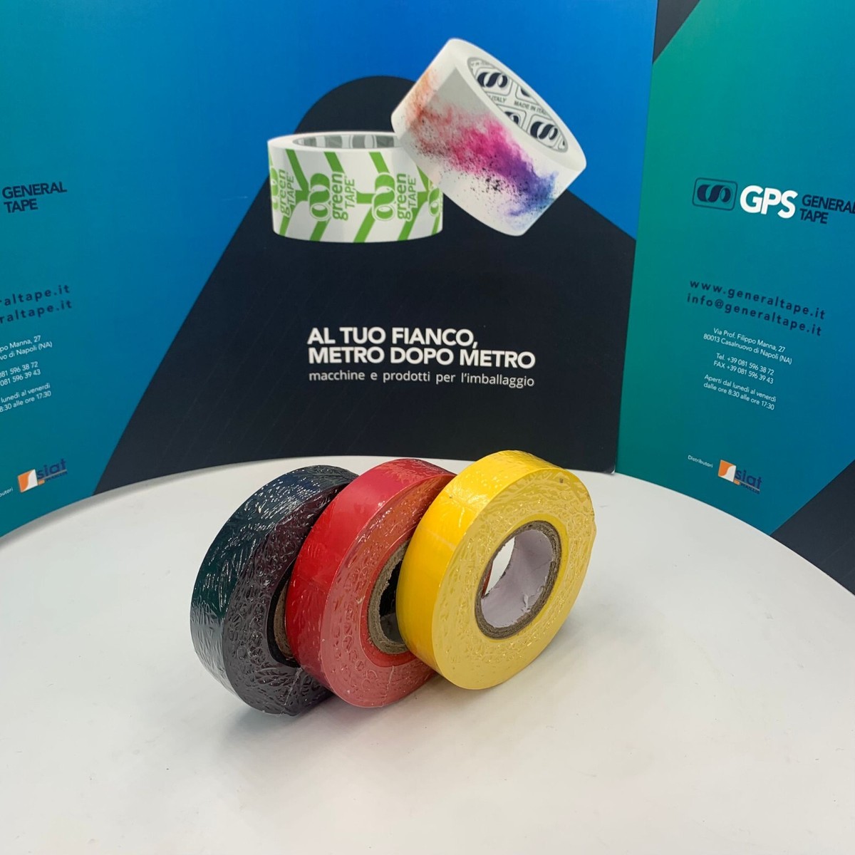 Nastri Elettrici In PVC Del Marchio Yongle Nei Colori: Bianco