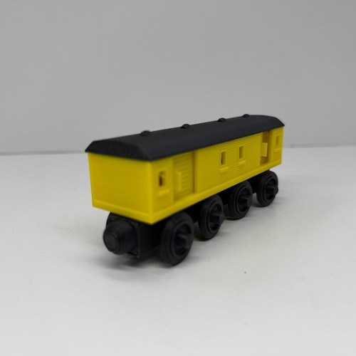 Wooden Railway Compatible Passenger Train & Luggage Car Custom Thomas Friends Y - Picture 10 of 10
