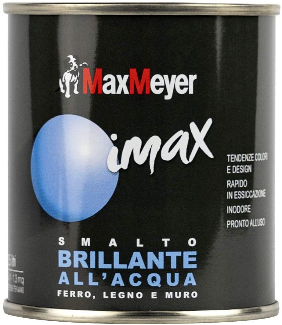 MAX MEYER - IMAX SMALTO ALL' ACQUA BRILLANTE 125ML  GIALLO ARANCIO
