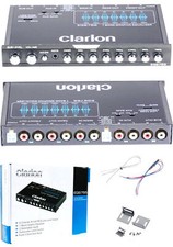 NEW CLARION EQS755 7-BAND Car Audio Graphic Equalizer 3.5mm RCA Aux Input