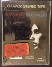Joan Baez, "In Concert"  Vanguard 8 Track Tape, sealed, J85