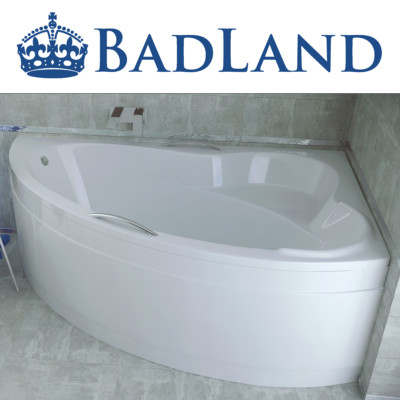 Eckbadewanne Badewanne Eckwanne 160x100 RECHTS Schürze Ablaufgarnitur Füße GRATI