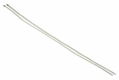 RS Pro Leiterkabelbinder Metallic 316 Edelstahl, 610 mm x 7 mm