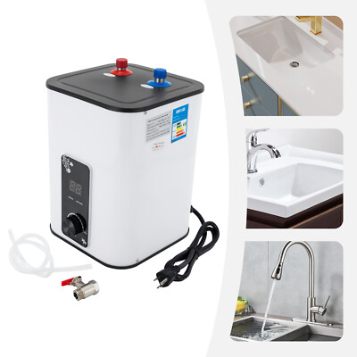 #ad 8L Electric Mini Tank Water Heater Instant Hot Water 1500W Efficiency $77.75