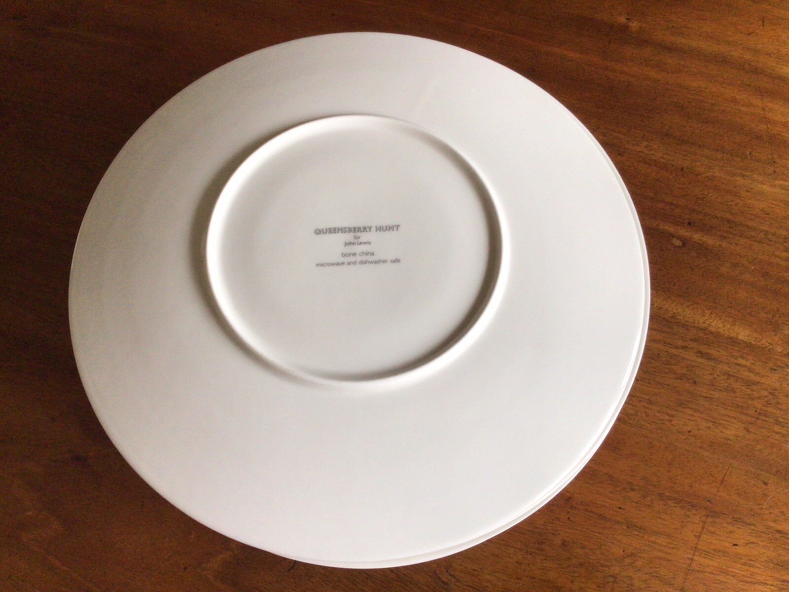 Dinner Plates Set Of 12 John Lewis White Bone China Plates 11 inch