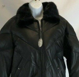 original goose leather jacket