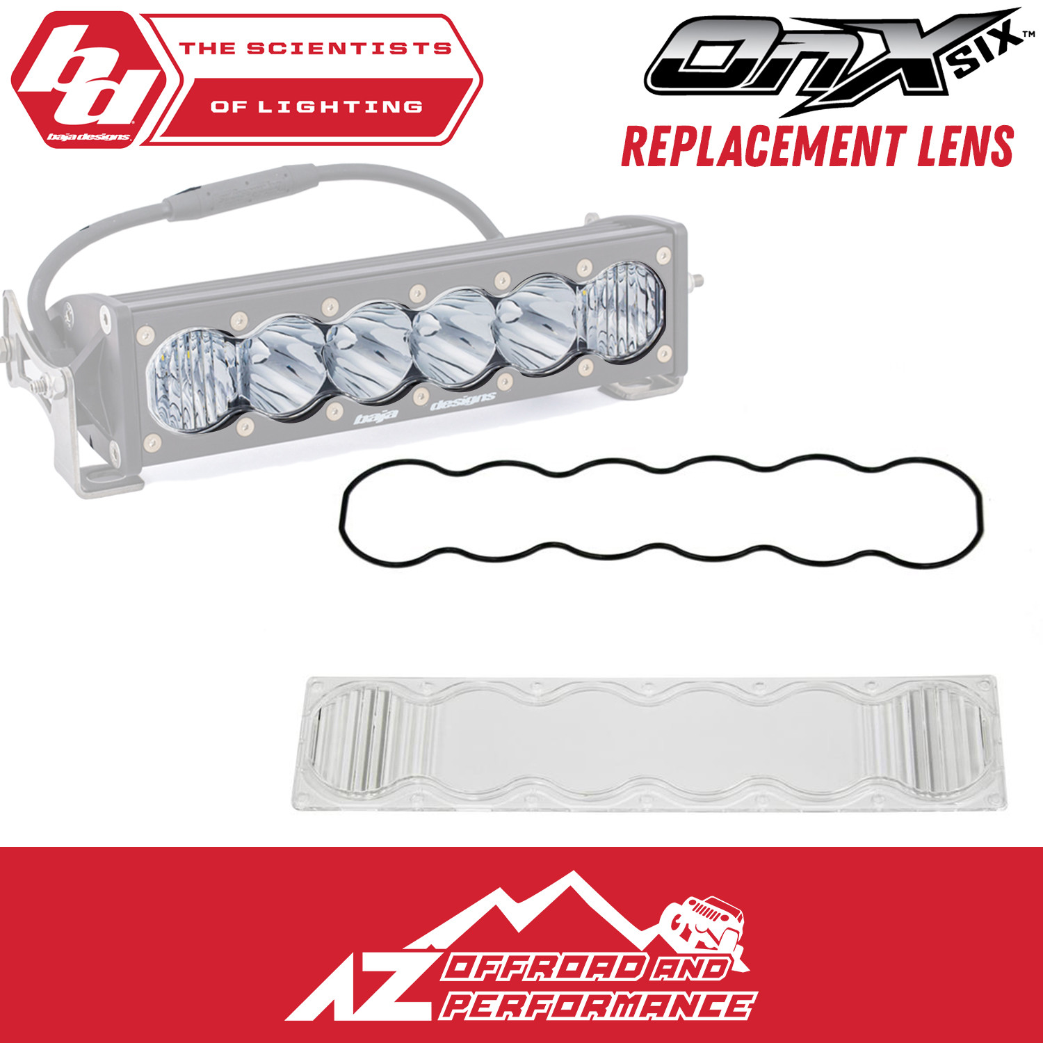 BAJA DESIGNS OnX6 Lens Kit Fits All OnX6 Led Light