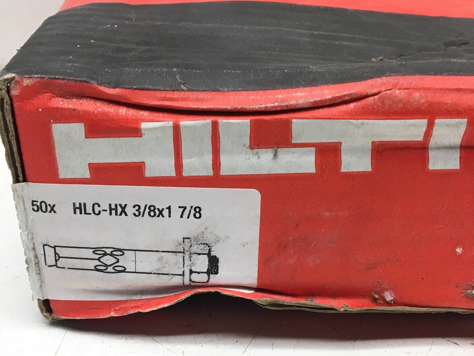 NEW 50 Piece Box Hilti 336246 Sleeve anchor HLCHX 3/8" x 17/8" anchor systems eBay