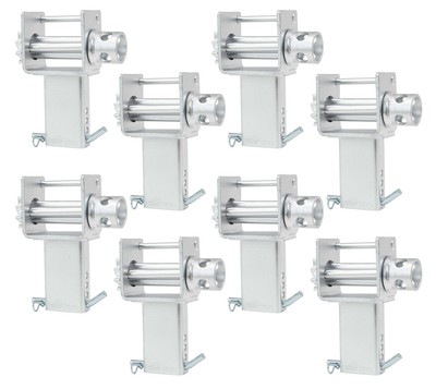 (8 Pack) Trailer Stake Pocket Winch Zinc Plated Flatbed Utility Capacity# 162...