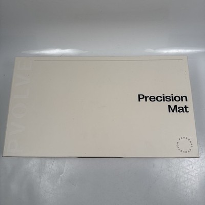 Pvolve Precision Gym Mat Numbered Black Pilates Yoga 54 x 48 NEW FACTORY SEALED