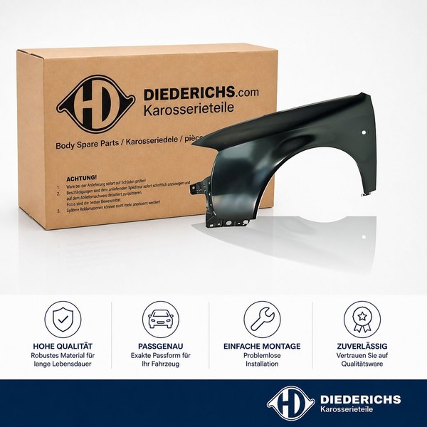 KotflÜGel Vorne Rechts Diederichs 1024006 FÜR Audi-image