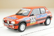 Spark 1/43 Peugeot 205 GTI #132 1986 WRC Rally Monte Carlo François Delecour S94