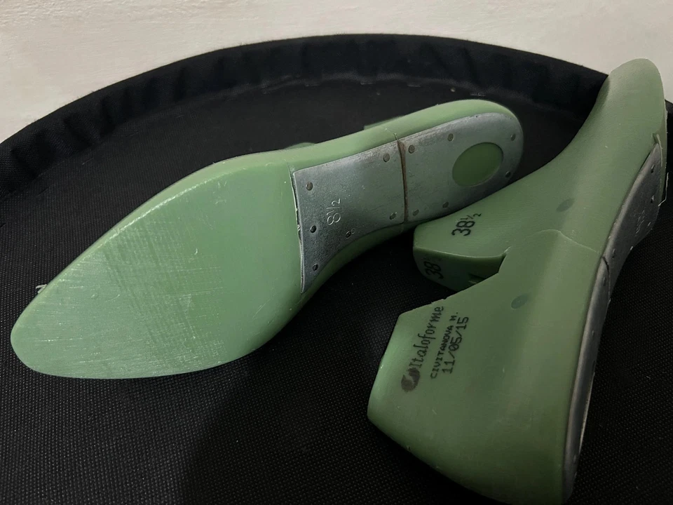 Shoe making ladies shoe last peep toe 25mm size 38 - Image 3 of 4