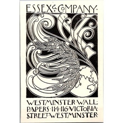 Essex & Company Westminster Wall Papers 116 Victoria St 1902 London Ad SAJ1-M4