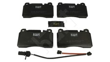 Front axle Hart 256 541 brake pad set, disc brake for Audi, Porsche