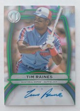 2025 Topps Tribute Tim Raines  Auto /99 Montreal Expos