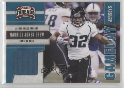 2011 Panini Threads Gameday Jerseys 49/299 Maurice Jones-Drew #18 2s8
