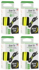 Nite Ize 12-Pack Gear Tie ProPack, 6" - Assorted Colors 4-Pack 