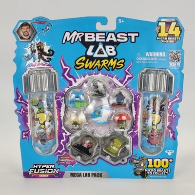 Mr Beast - Lab Swarms Hyper Fusion - 14 Micro Beasts Mega Pack