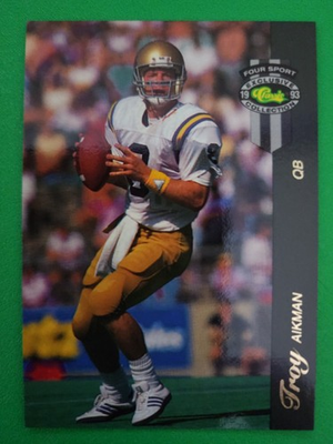#ad #ad TROY AIKMAN 1993 Classic Four Sport McDonalds #1 UCLA BRUINS Dallas Cowboys RC $2.99