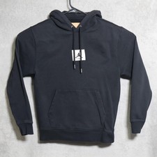 Jordan Hoodie Mens Small Black Flight Patch P...