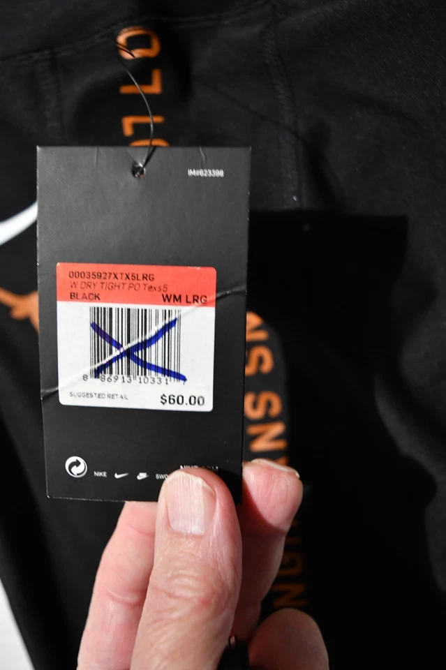 TEXAS LONGHORNS NIKE Negro Leggings Medias PANTALONES NCAA Mujer S-XL NUEVO CON ETIQUETAS 60.00 NUEVO EN PAQUETE Foto 3 de 4